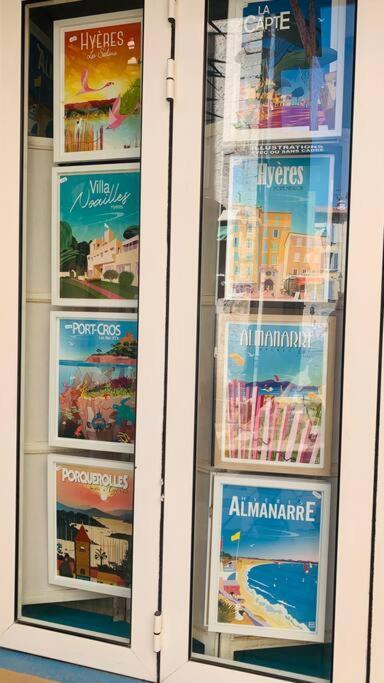 Studio Cosy Avec Deux Velos Coeur De Ville Hyères Exterior foto